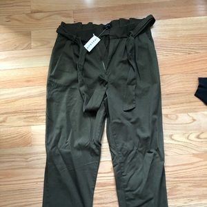Pacsun olive green high waisted pants